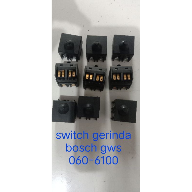 switch saklar gerinda Bosch GWS 060,6100,5100/saklar on off mesin gerinda model Bosch universal