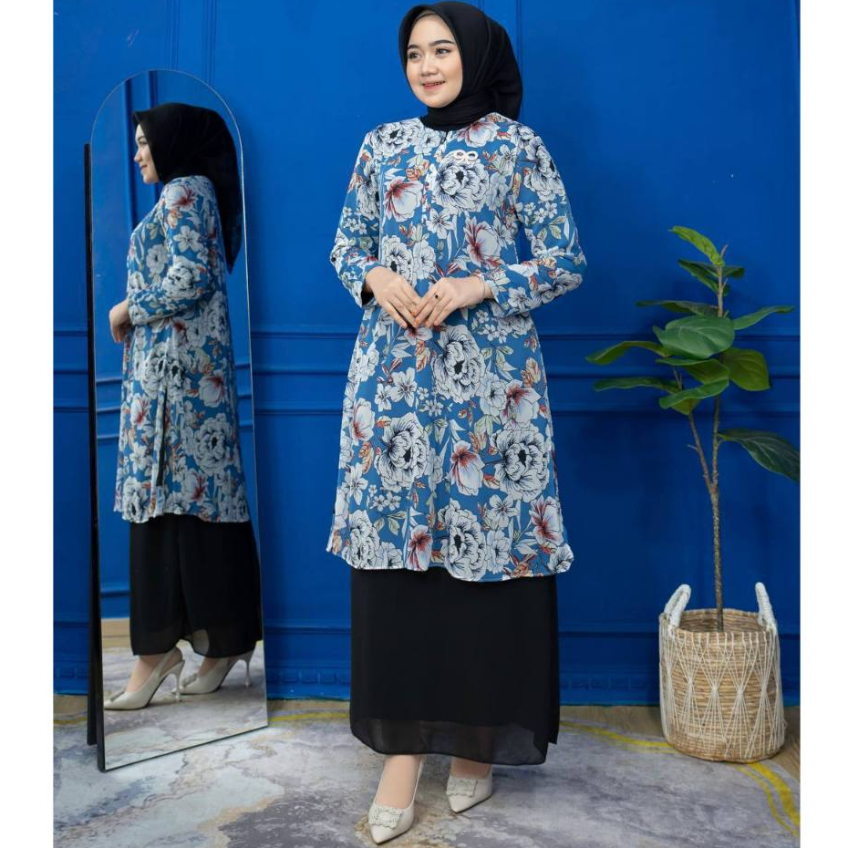 JOHOR SET KURUNG MALAYSIA MOTIF | ONESET KURUNG WANITA | SET ROK KEKINIAN