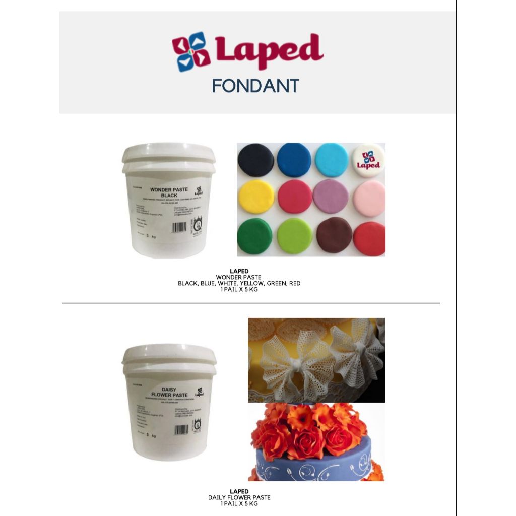 

LAPED WONDER PASTE & DAISY FLOWER PASTE