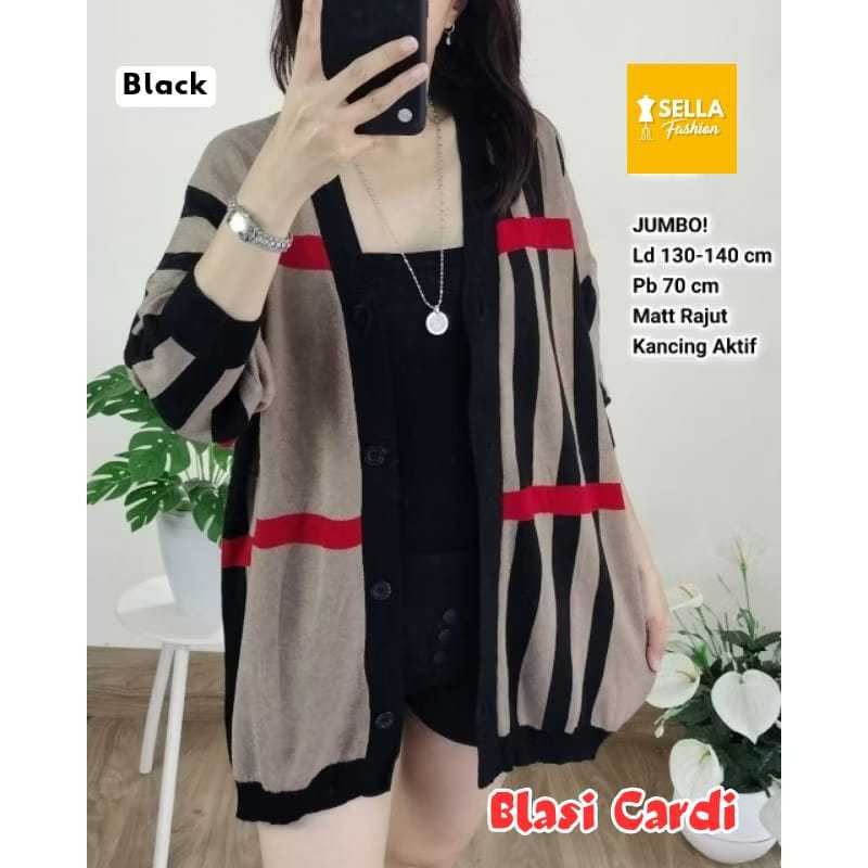 CARDIGAN RAJUT WANITA JUMBO SIZE XXXL MOTIF TERBARU PAKAIAN WANITA OUTERWER KEKINIAN