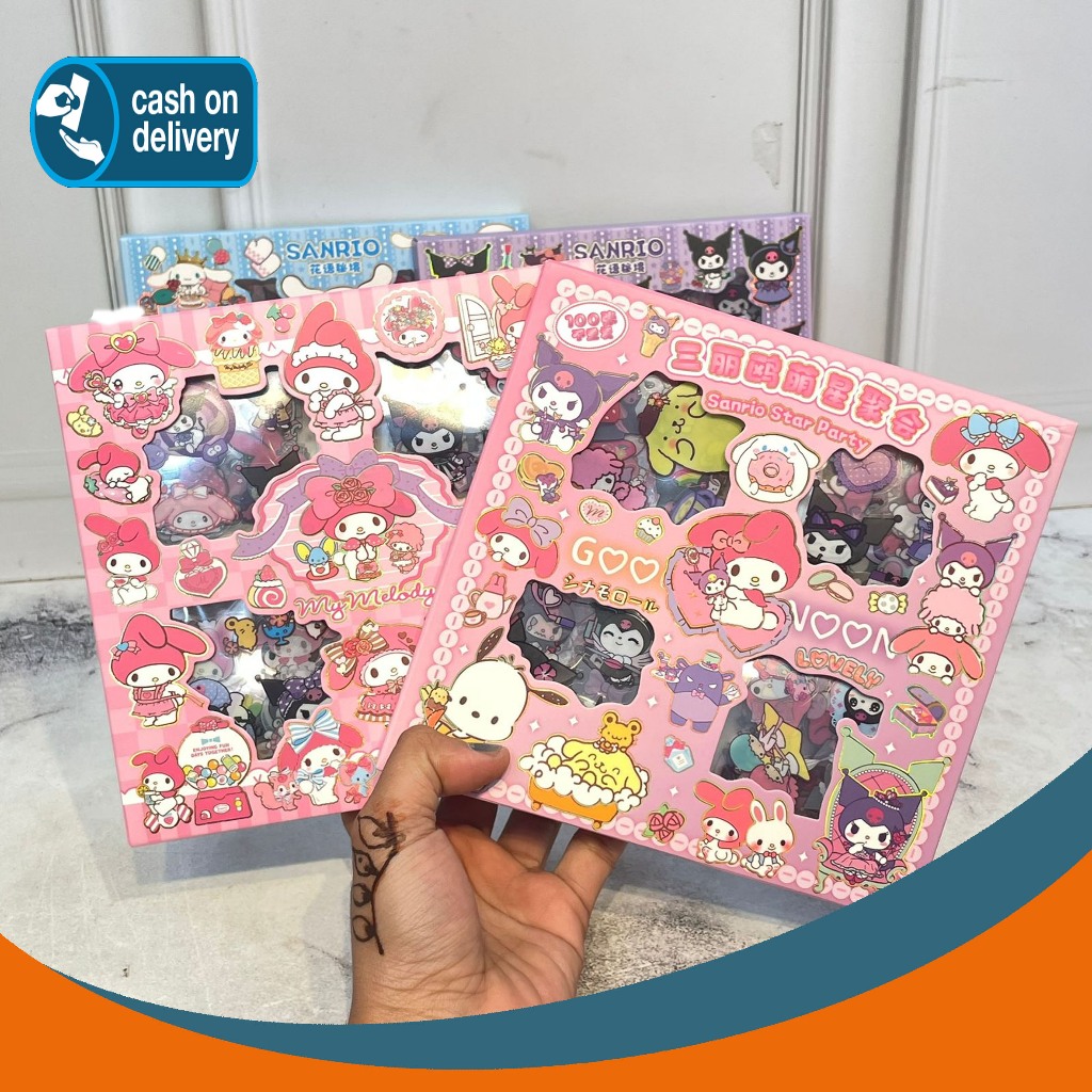 

STICKER 100 LEMBAR SANRIO KODE CYK ST-1404 STIKER KADO ANAK LUCU KREATIVITAS SOUVENIR SUVENIR ALAT TULIS KANTOR SEKOLAH MURAH TERMURAH COD