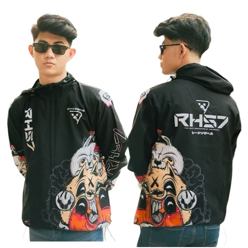 Jaket Racing Hell/Jaket Racing Printing