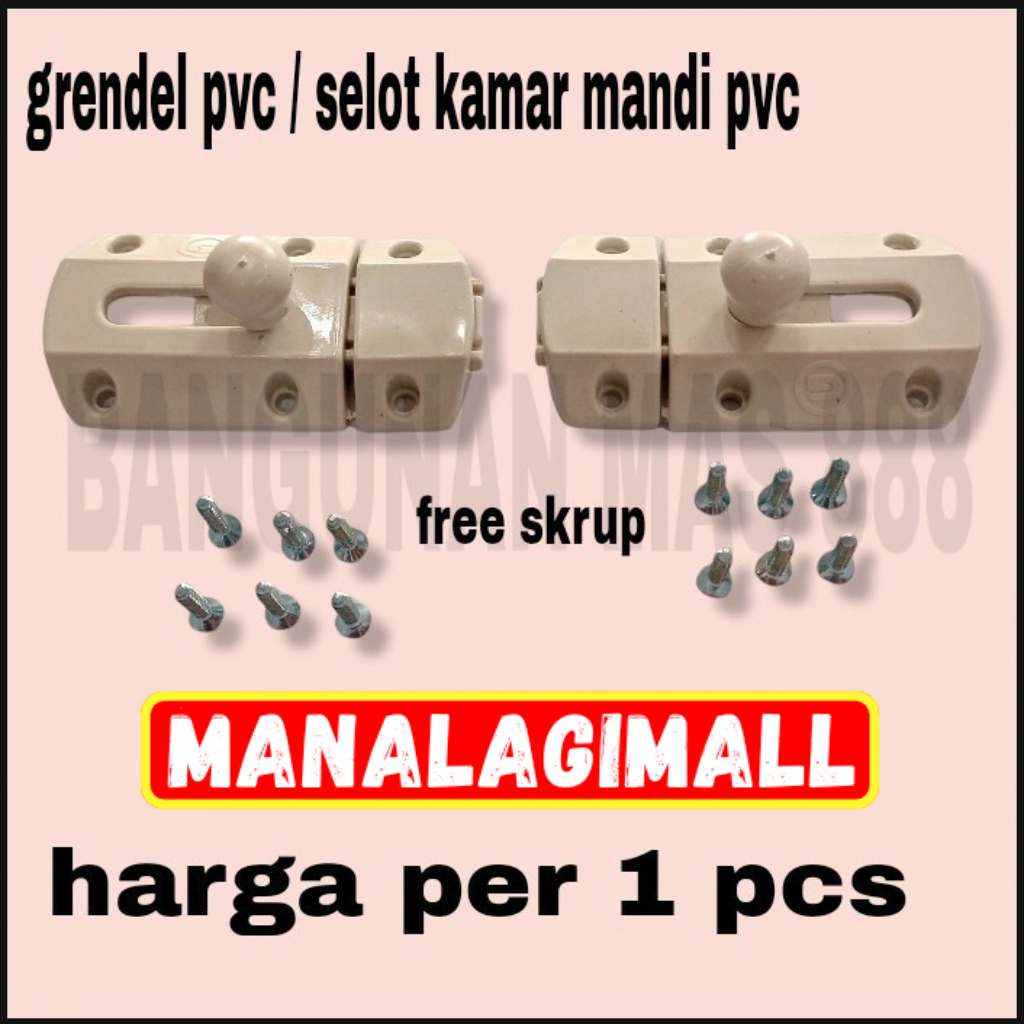 grendel pvc grendel pintu kamar mandi bagus-grendel pintu pvc kamar mandi