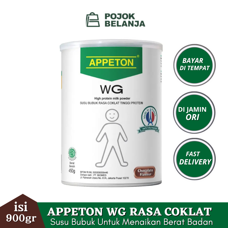 

Appeton Weight Gain Adult 900gr Rasa Coklat