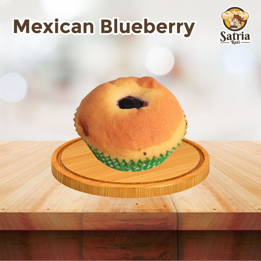 

Mexican Blueberry / Roti Manis / Roti Selai Bluberry / Roti Hajatan