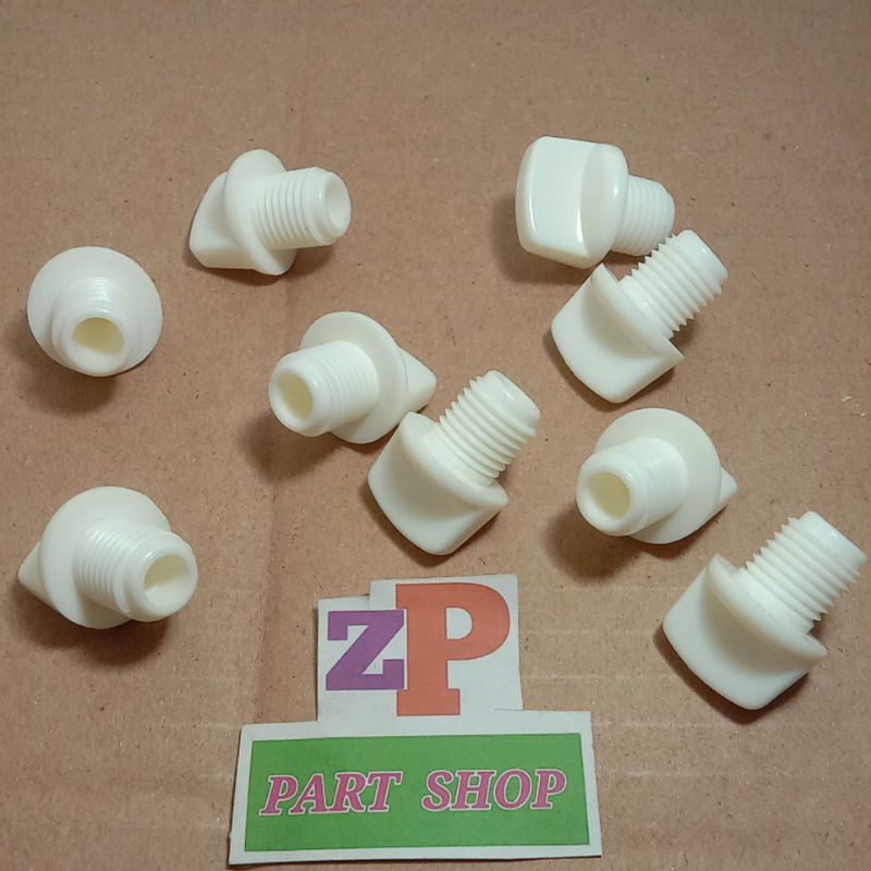 PAKET (10PCS) BAUT OLI GARDAN TUTUP OLI GARDAN YAMAHA ALL MIO XEON NMAX AEROX ORIGINAL