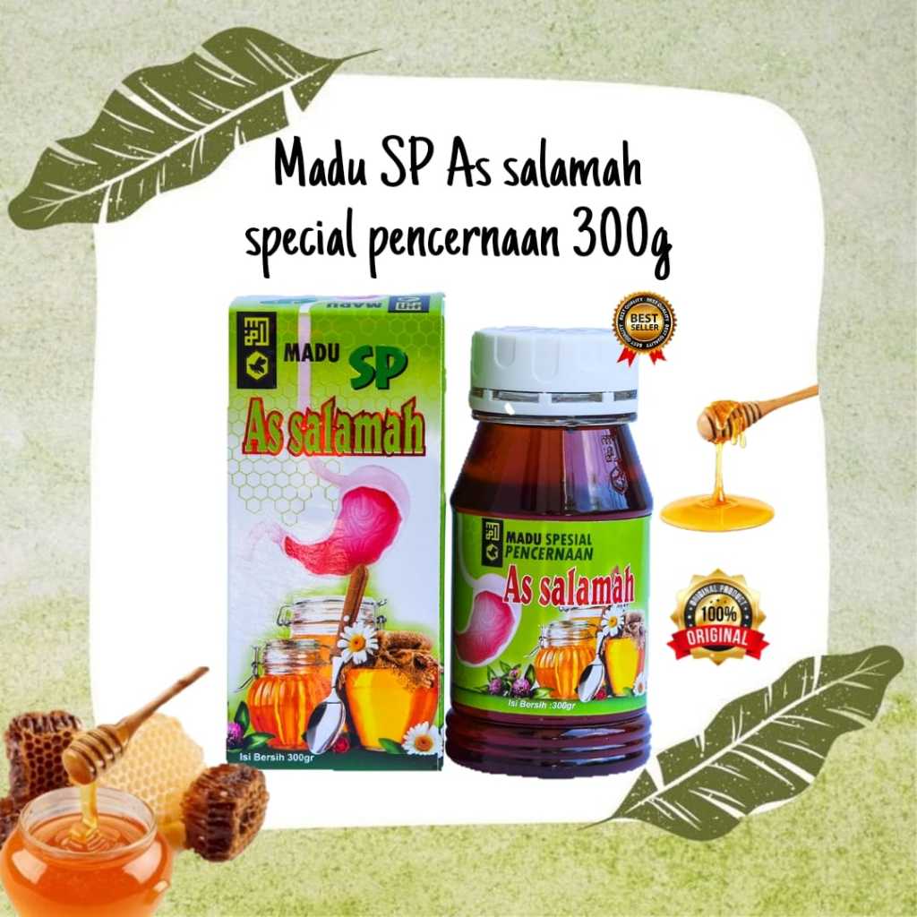 

Madu Spesial Pencernaan SP As Salamah 300 gr ORIGINAL ( Spesial Pencernaan )|