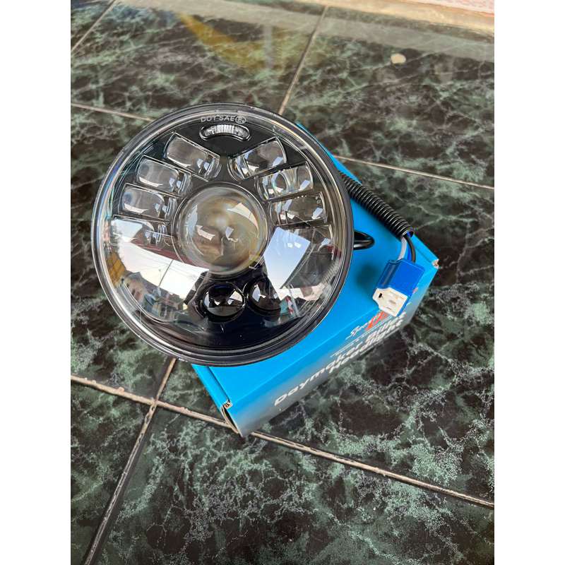 lampu daymaker bilet ukuran 5,75 inch lampu depan cb gl daymaker isi bilet super terang