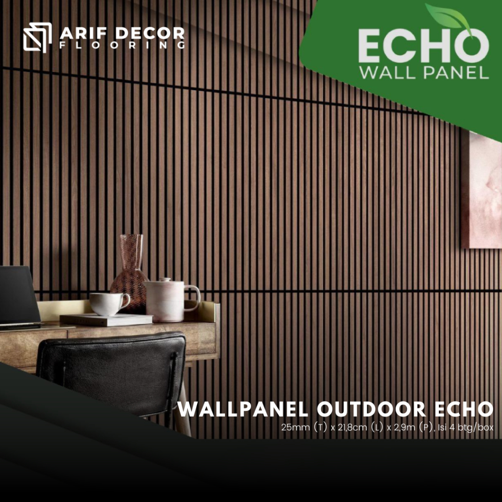 wpc wallpanel outdoor echo wood panel dekorasi dinding