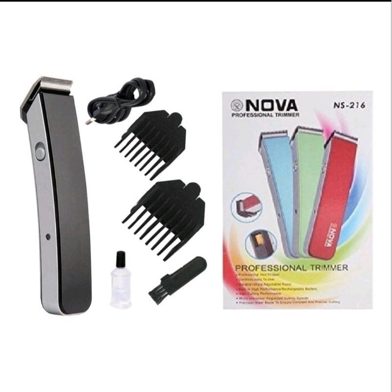 NOVA NS 216 ALAT CUKUR RAMBUT NS216 CUKUR JENGGOT MESIN CUKUR RAMBUT