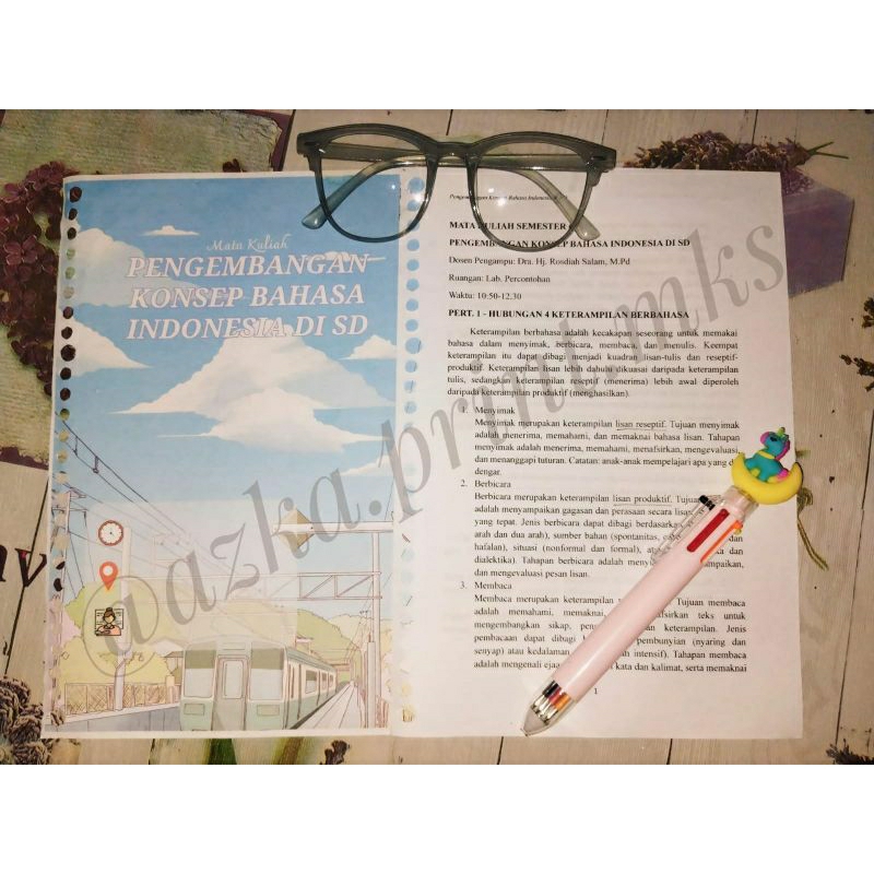 

Jasa print binder loose leaf A5 dan B5 Murah✨azka.print.mks