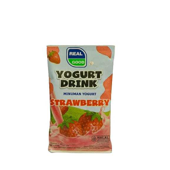 

REAL GOOD YOGURT STRAWBERRY 80ML BANTAL YOGHURT DRINK STROBERI REALGOOD