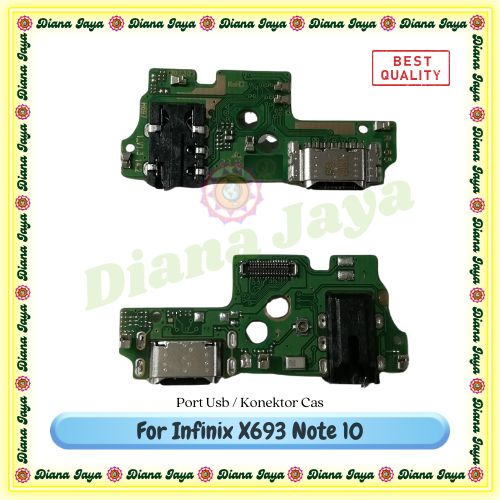 UI Cas / Board Cas / Papan Cas Infinix X693 Note 10