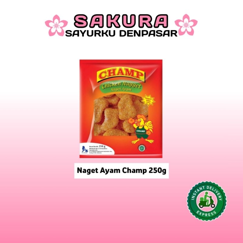 

Nugget Ayam Champ 225g - SAKURA