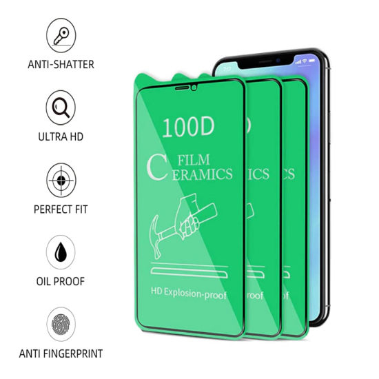 TGX - SHARP Tempered Ceramic Clear 21D Anti Gores Film Ceramic Clear Full SHARP AQUOS V6/SHARP AQUOS