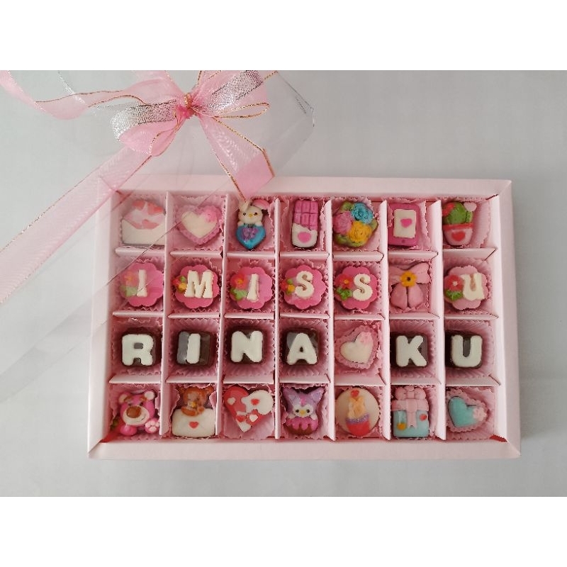 

Kado ulang tahun anniversary wedding coklat valentine coklat isi 28