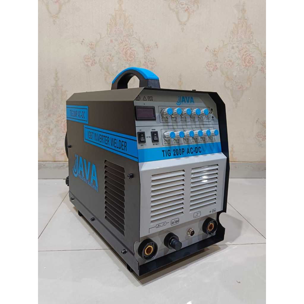 Mesin Las Argon TIG 200 P AC-DC Java Welding Mesin Las Alumunium Stainles dan Besi