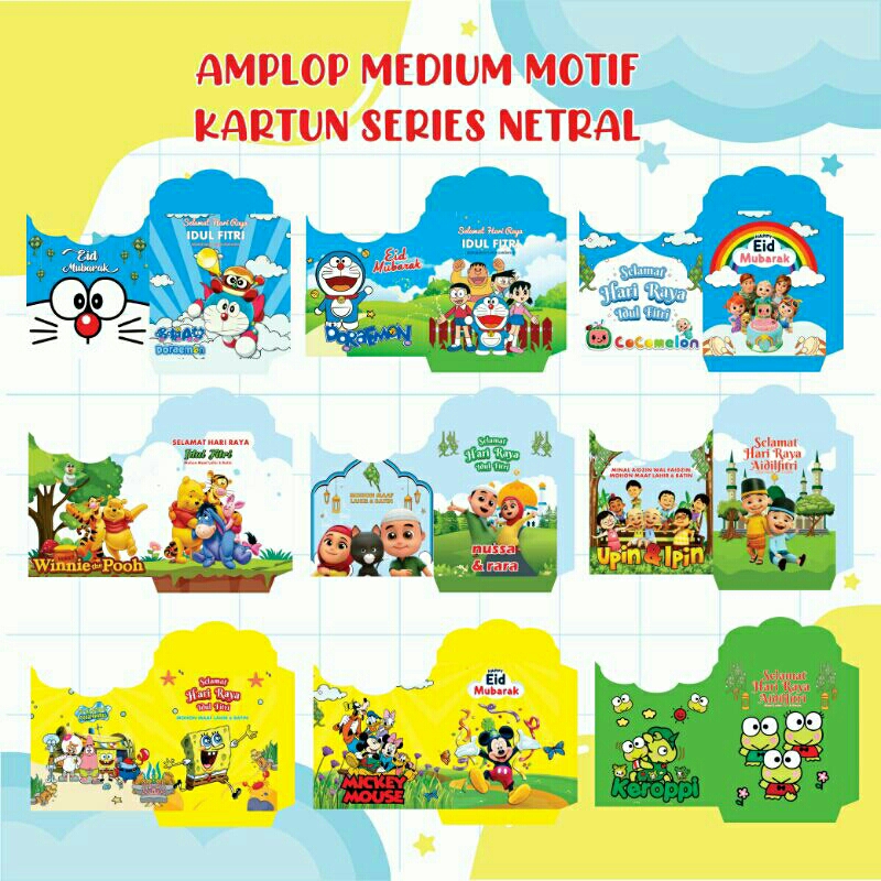 

Amplop lebaran ukuran Medium isi 10