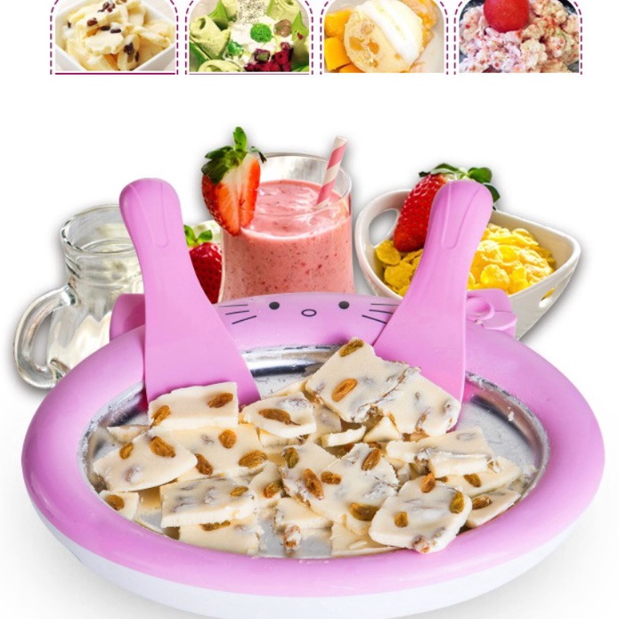 Hematku Alat Pembuat Ice Cream Roll  Cetakan Es Krim  Yogurt Rumahan