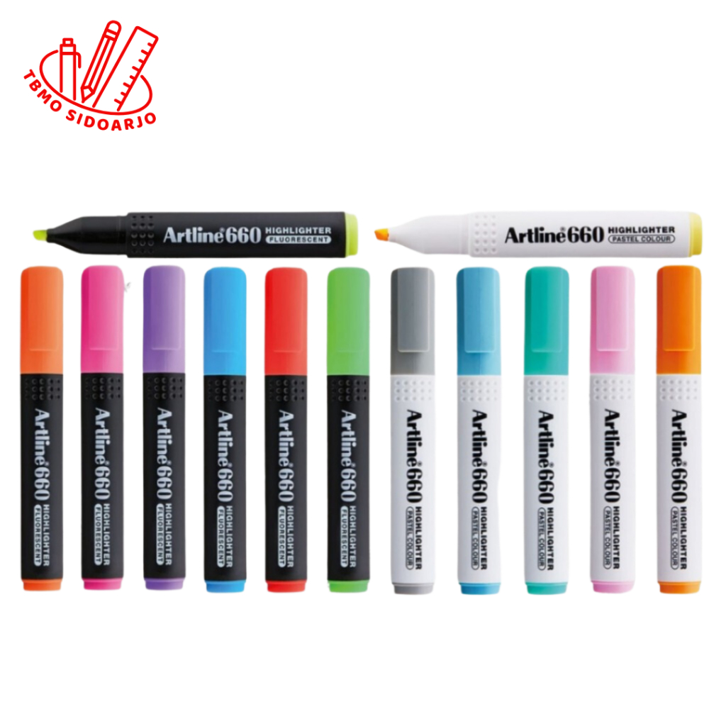 

TBMO Artline Spidol Highlighter Marker EK-660 Per Pcs