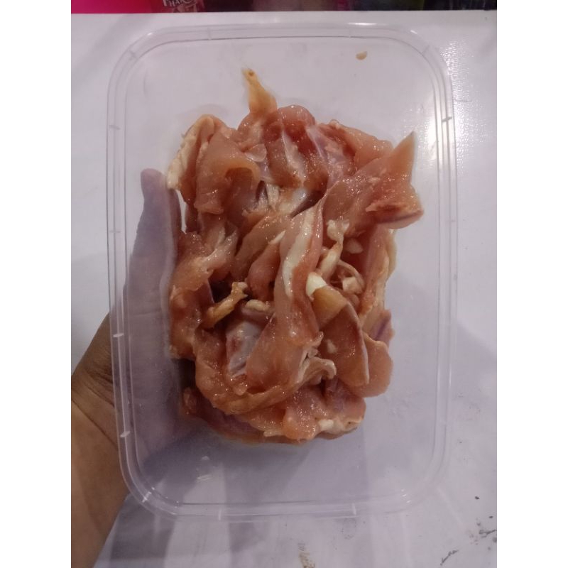 

Ayam fillet potong teriyaki berat 500gr