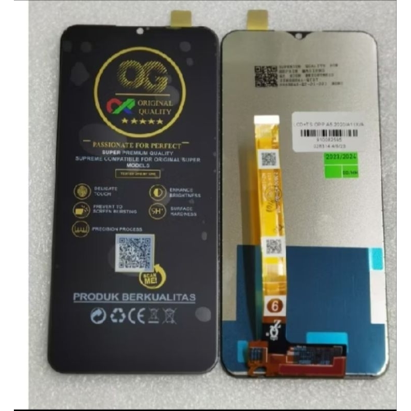 LCD REALME C3/5/5i/5S OG SUPER FULLSET+TOUCHSCREEN