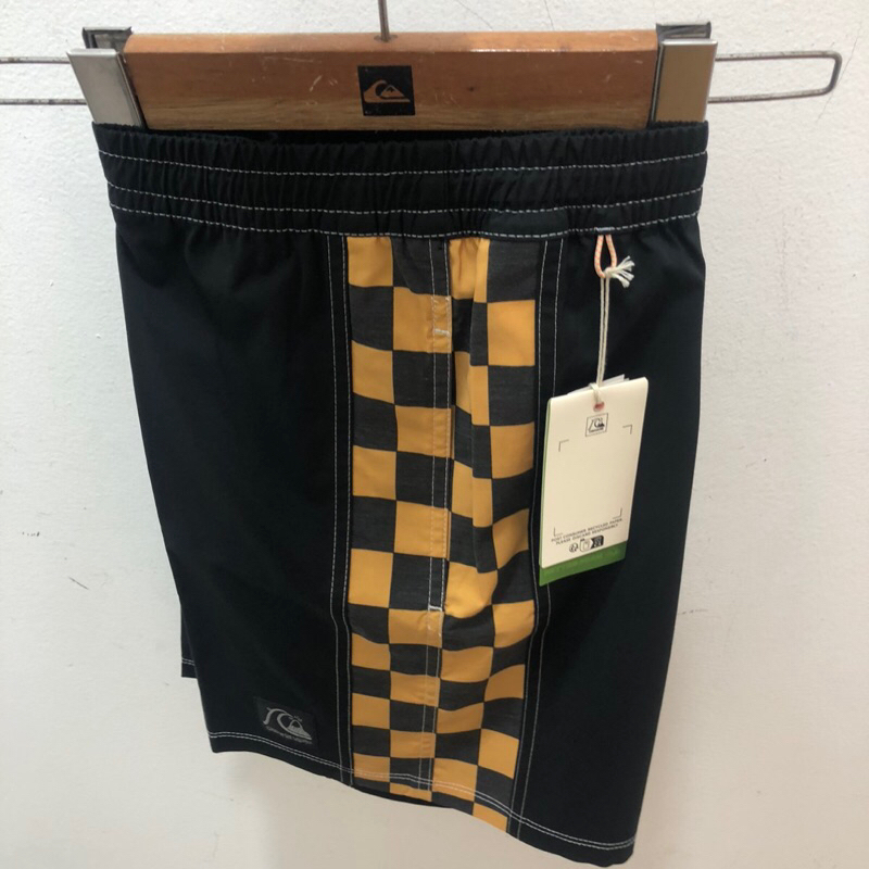 celana pendek pria quiksilver original original arch volley 17nb blak boardshort