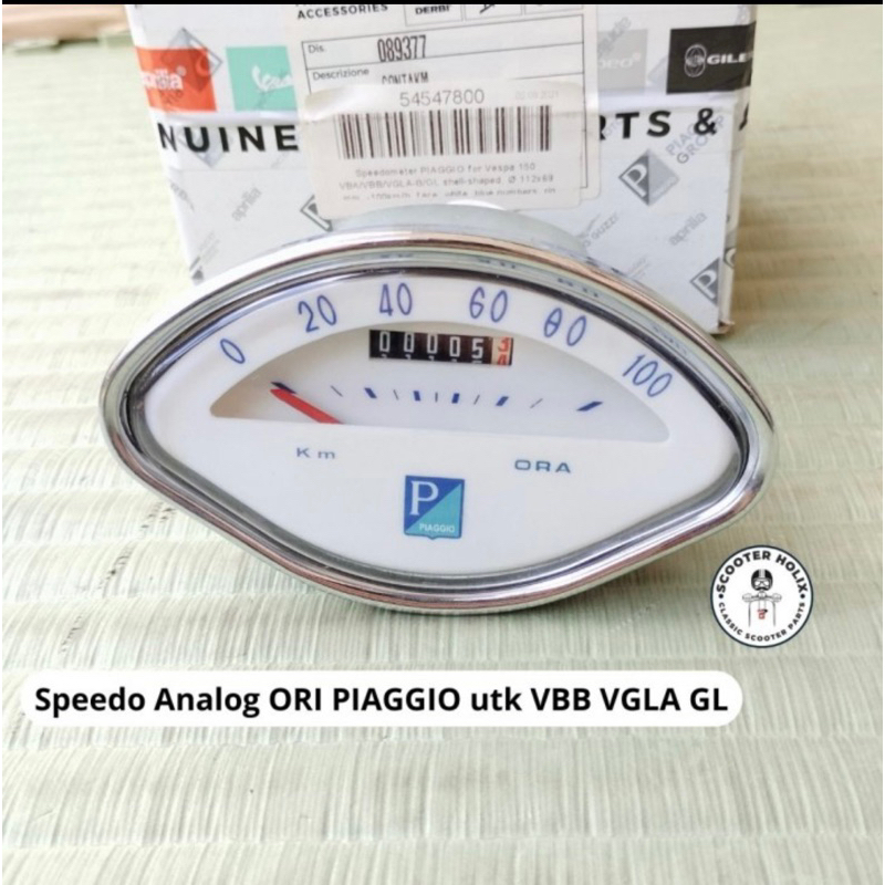 Speedo Analog PIAGGIO utk VBB VGLA GL