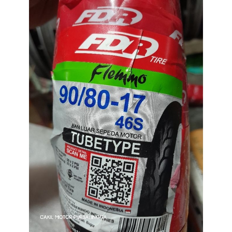 ban fdr FDR flemo 90/80-17