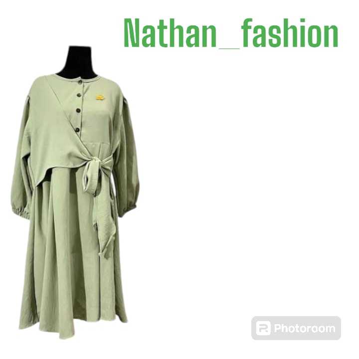 Tunik Jumbo Wanita Dewasa XXL LD 130 Tunik Polos Jumbo