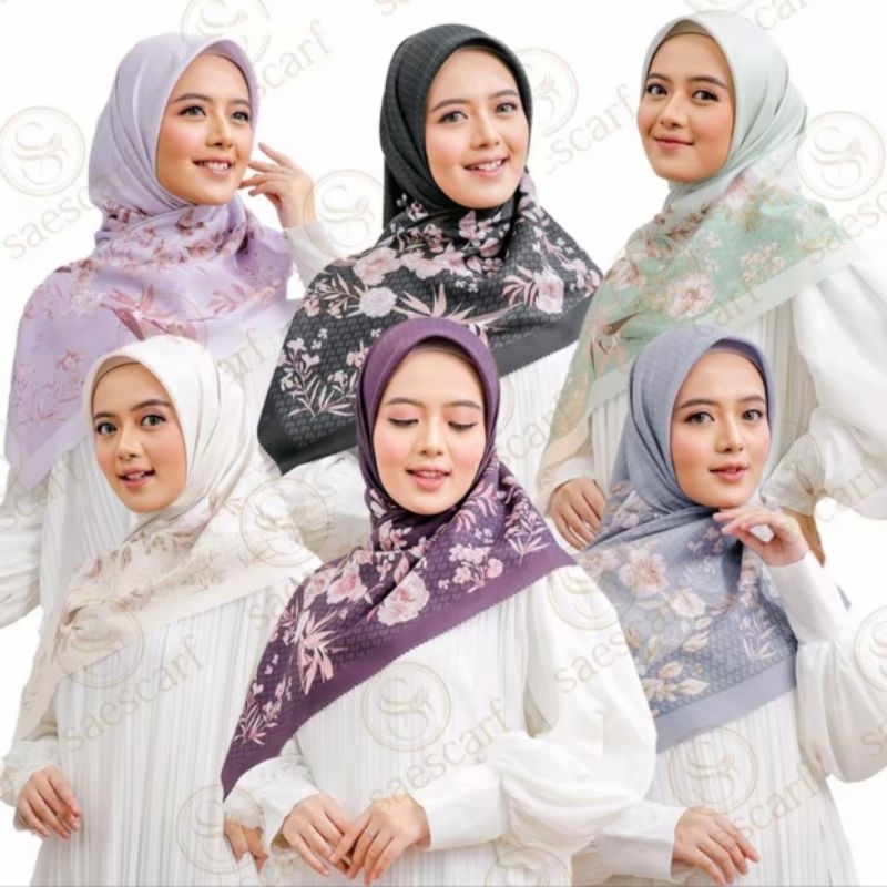 voal motif 110x110 &130×130 paket combo/denay motif/segi empat motif/hijab motif merah putih merdeka
