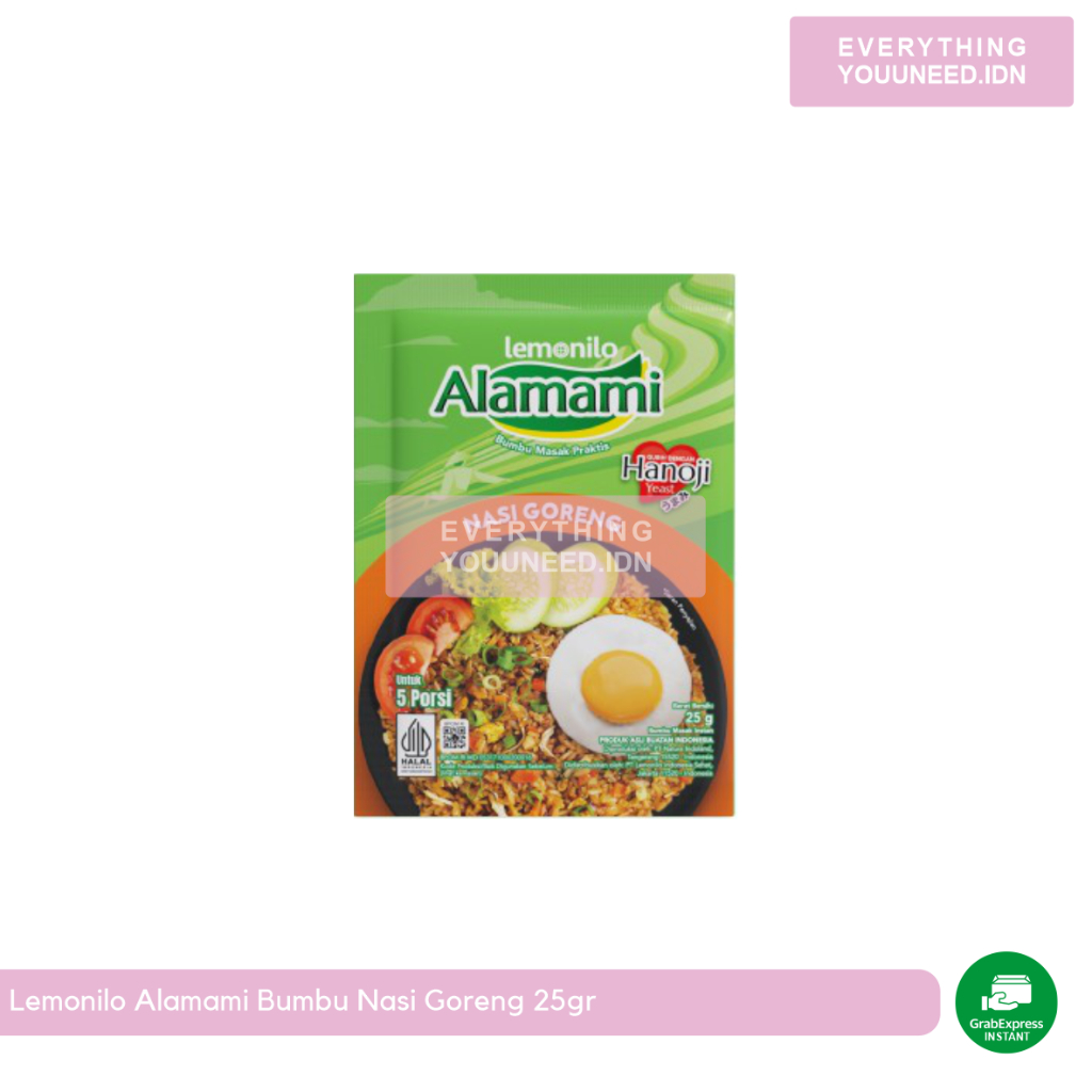 

Lemonilo Alamami Bumbu Nasi Goreng 25gr