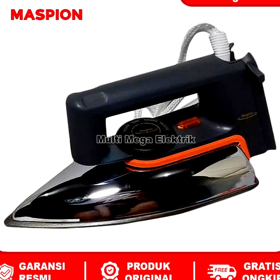 HJ6 COD SETRIKA MASPION HA 11O  HA 38  EX 11  SETRIKA MASPION ORI  SETRIKAAN  GOSOKAN  SETRIKA LISTR