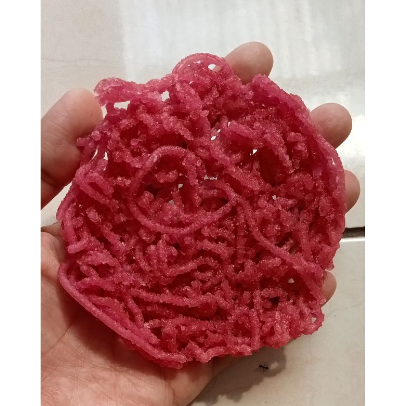 

rangining mentah/ranginang/rangining warna pink