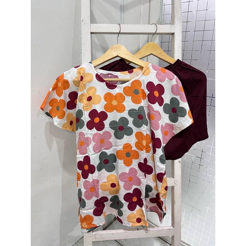 Babydoll / Setelan Baju tidur / Piyama / Baju tidur Rayon / Setelan celana pendek