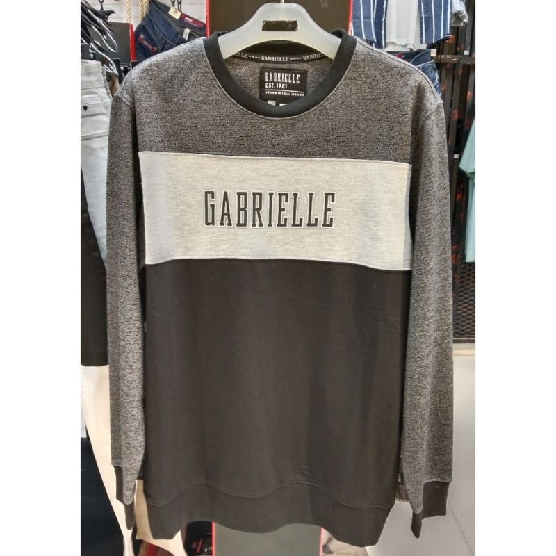 Sweater Gabrielle jeans original mens BBSC314L1113L kaos panjang pria jaket panjang pria sweater ter