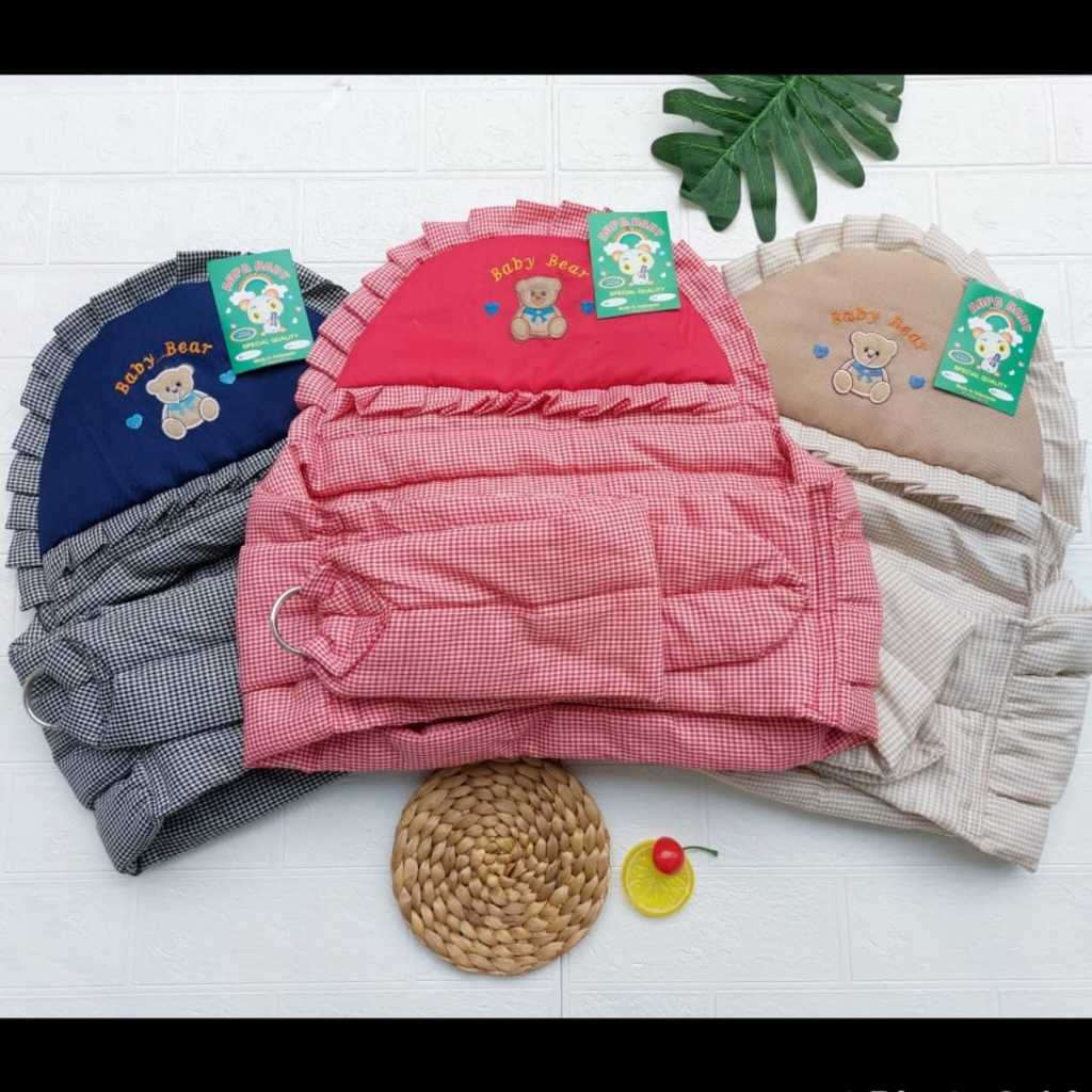 Moms Syafa Gendongan Bayi Samping Motif Aupa Baby