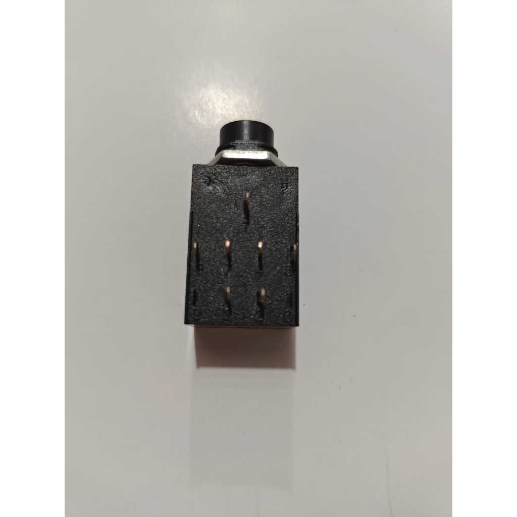 Socket Akai Stereo Transparan 7 PIN / Socket MIC Stereo 6.5 mm Transparan / Soket TOA Stereo Trans