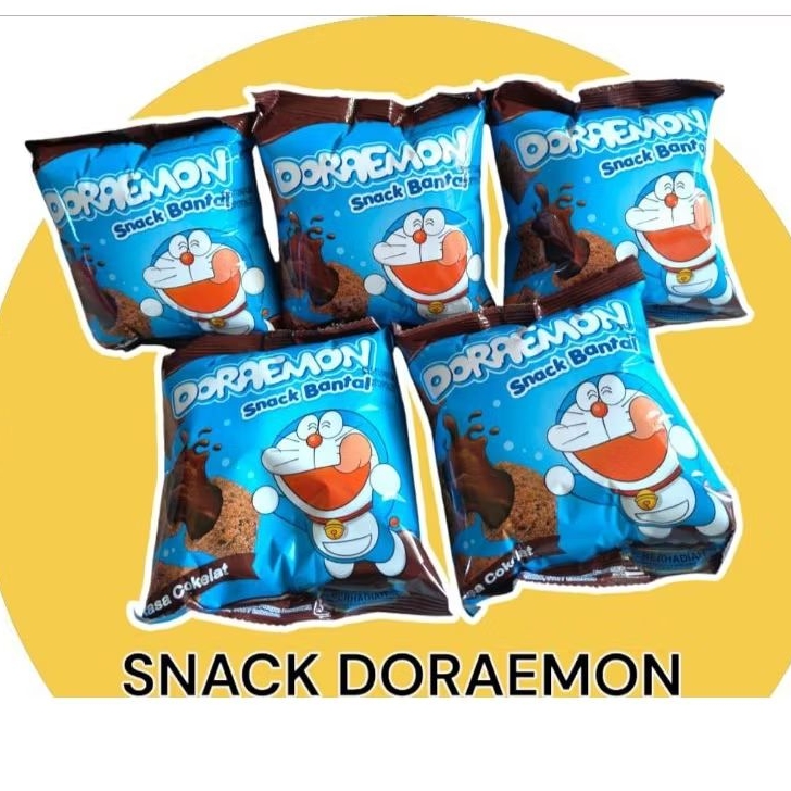 

[5pcs] Snack Bantal Coklat Doraemon