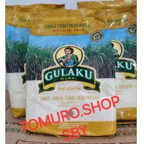 

Gulaku Kuning 1kg Gula Pasir Premium