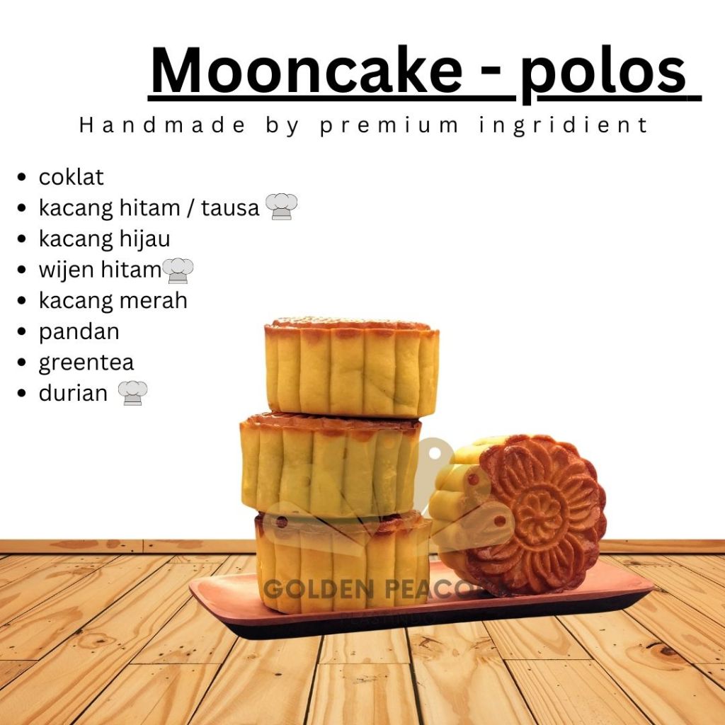 

MOONCAKE POLOS / KUE BULAN POLOS PREMIUM