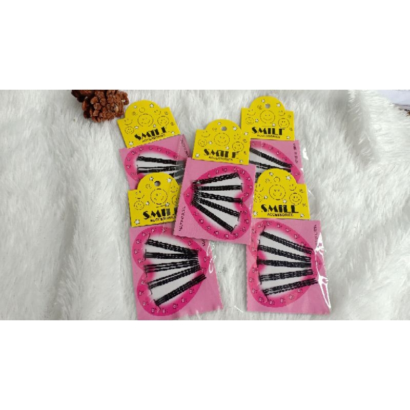 Jepit Rambut Lidi Kecil Hitam