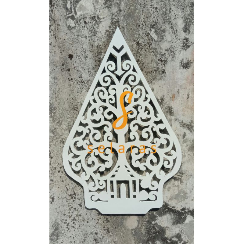 gunungan wayang spon eva dekorasi pelaminan