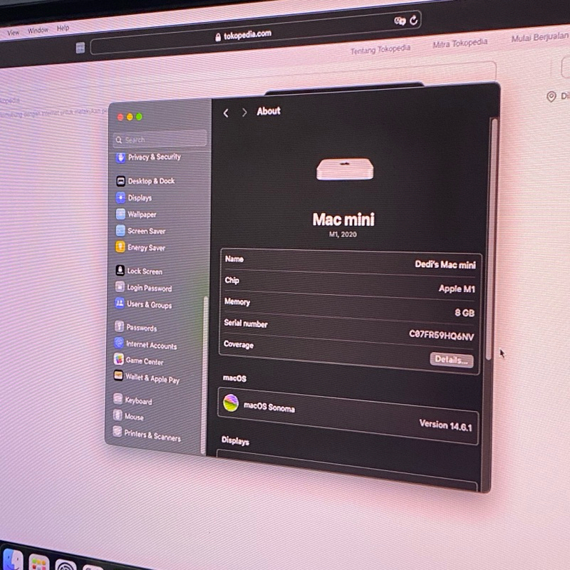 Mac Mini M1 8/256GB IBOX