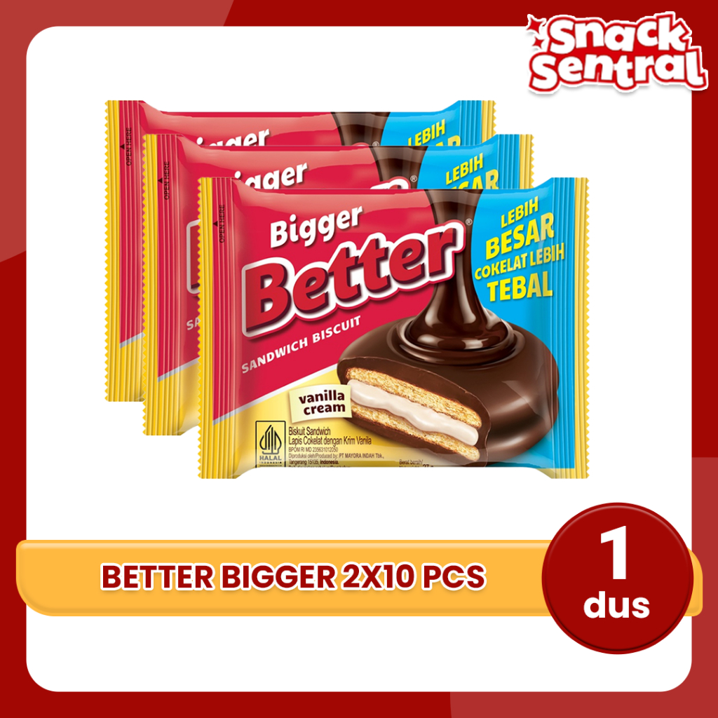 

Better Bigger 2x10pcs - 1 Dus