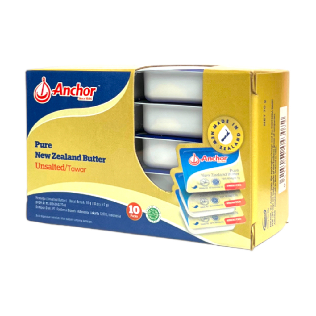 

MINIDISH UNSALTED BUTTER ANCHOR 10 CUP | Lemak Tambahan Sehat | Asupan Nutrisi Anak