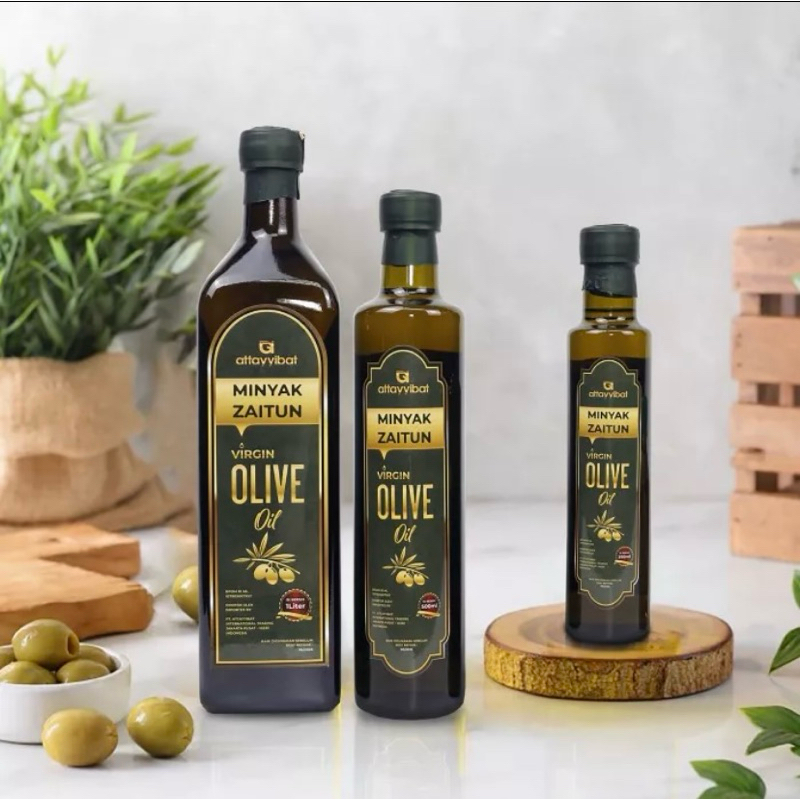 

Minyak Zaitun Attayyibat Virgin Olive Oil 250ml | Virgin Olive Oil attayyibat
