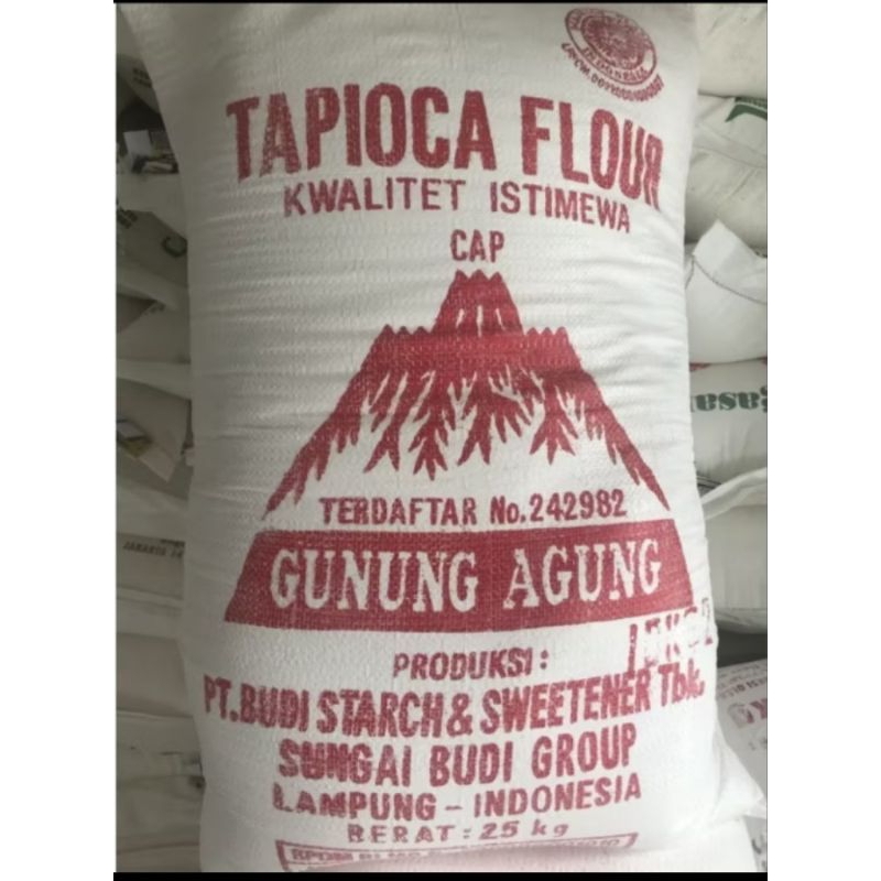 

Tepung Tapioka Cap Gunung Agung 25 Kg