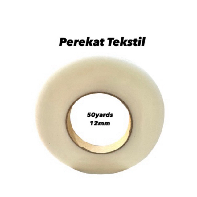 

Perekat Tekstil 50yards 12mm per roll