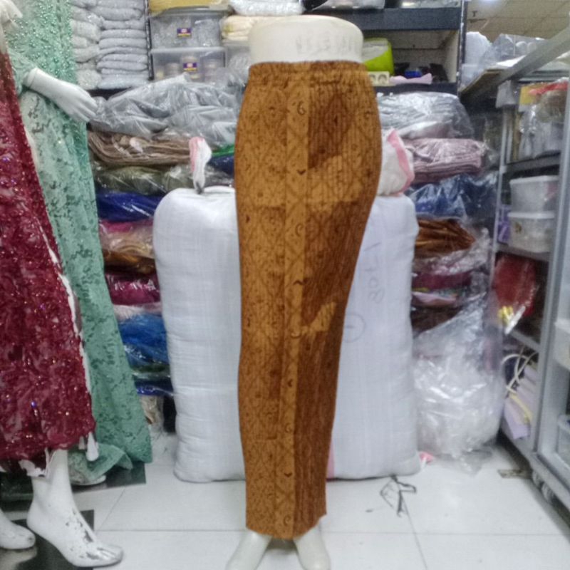 rok plisket wiron/rok batik wiron